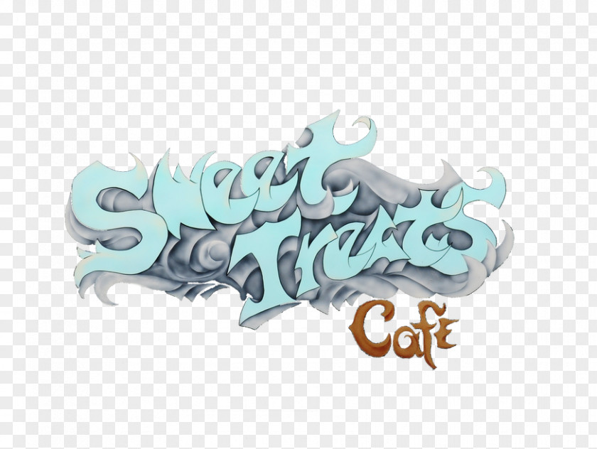 Sweet Treats Cafe Coffee Logo Biscuits Sugar PNG