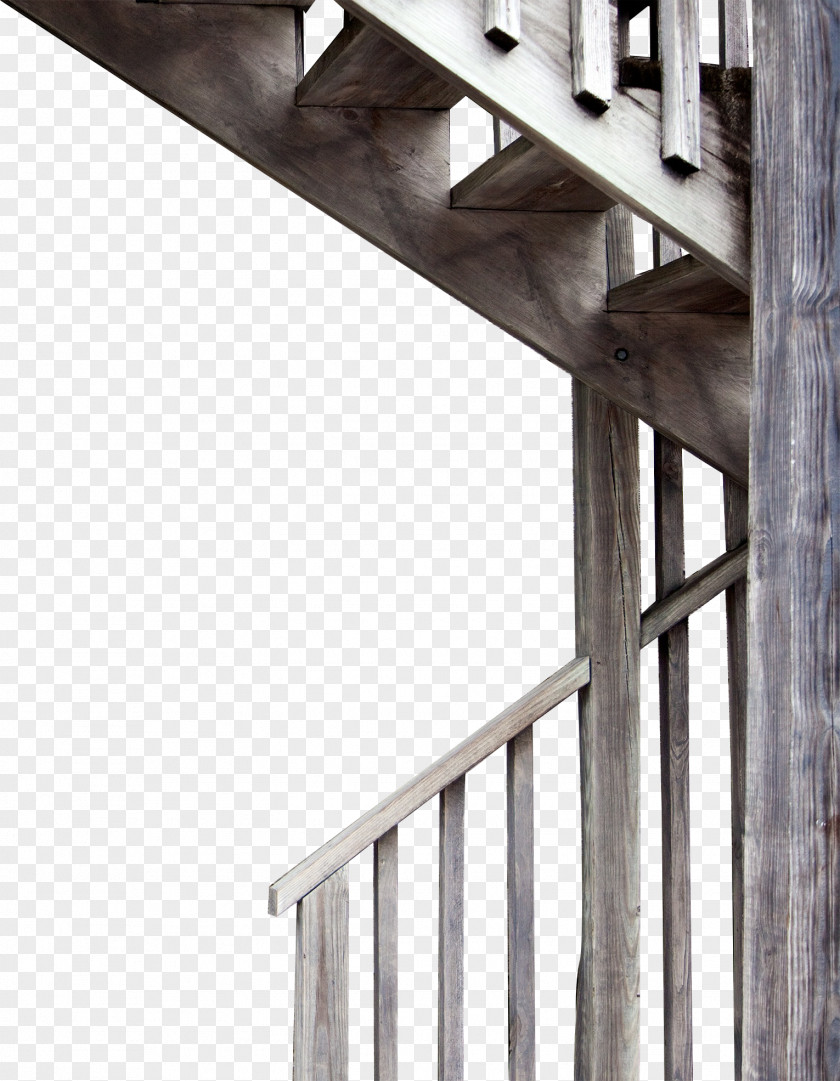 Wood Stairs Window Material Architecture PNG