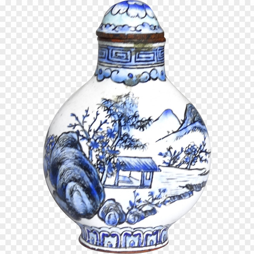 Blue And White Pottery Ceramic Cobalt Artifact Porcelain PNG