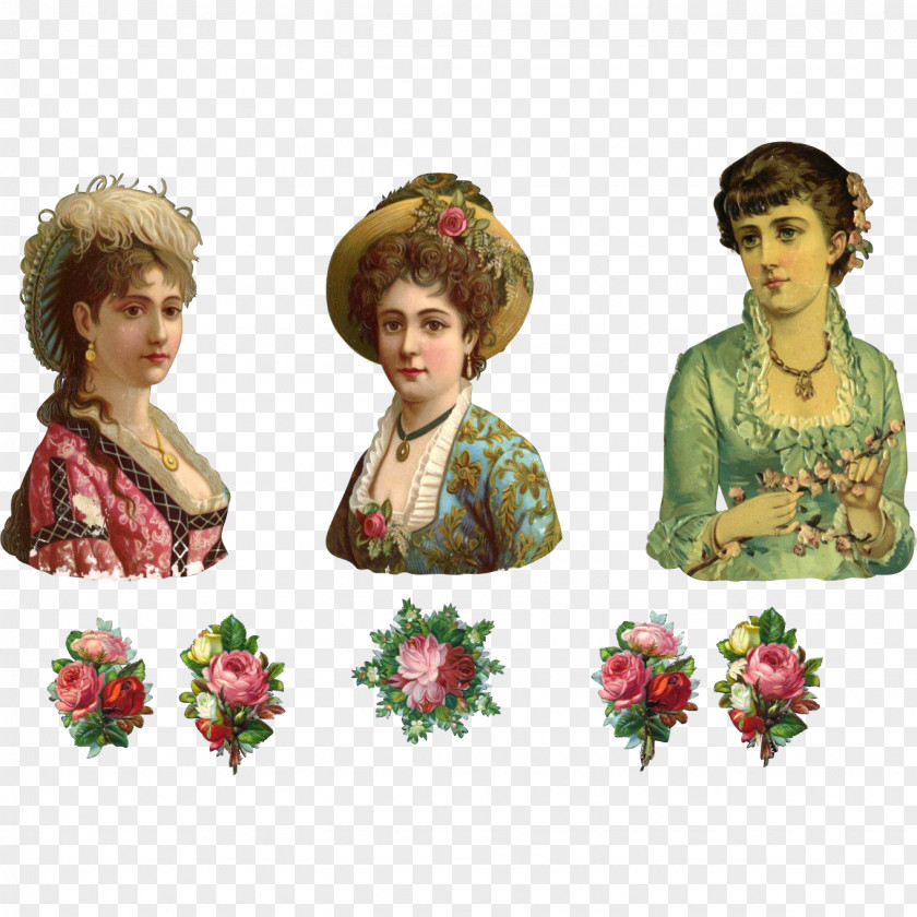 Design Floral Headgear PNG