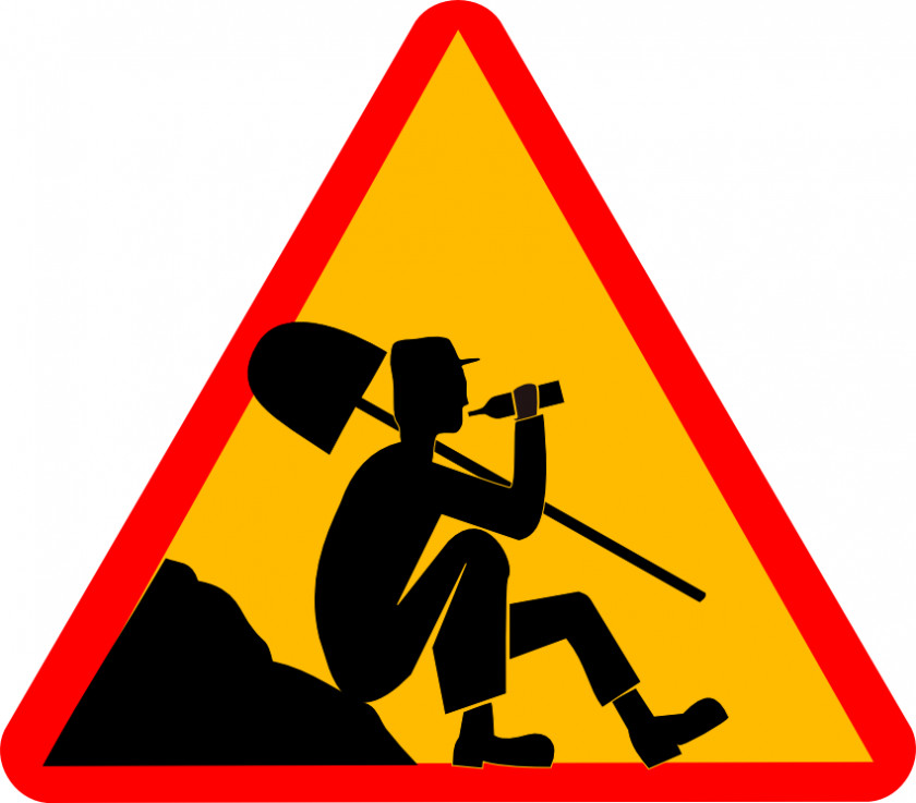 Funny Working Cliparts Men At Work Sign Clip Art PNG