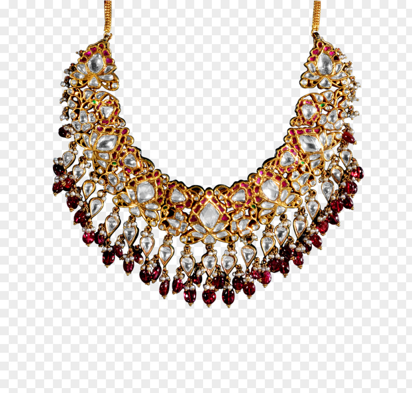 Temple Jewellery Hyderabad Necklace Kundan Voylla Fashions Private Limited PNG