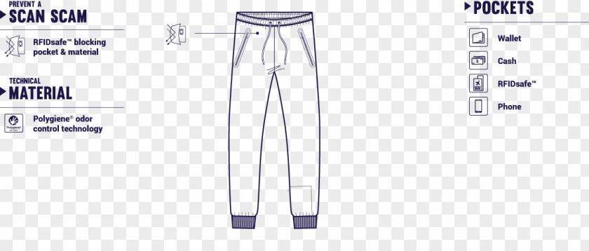 Tourist Man Pants Pattern PNG