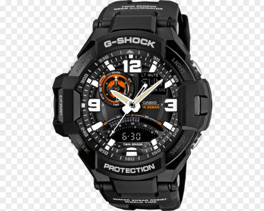 Watch G-Shock GA1000 Casio Clock PNG