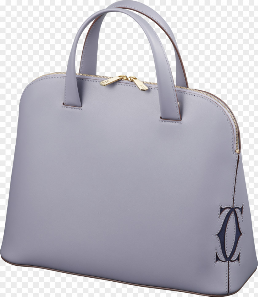 Bag Handbag Leather Tote Cartier PNG