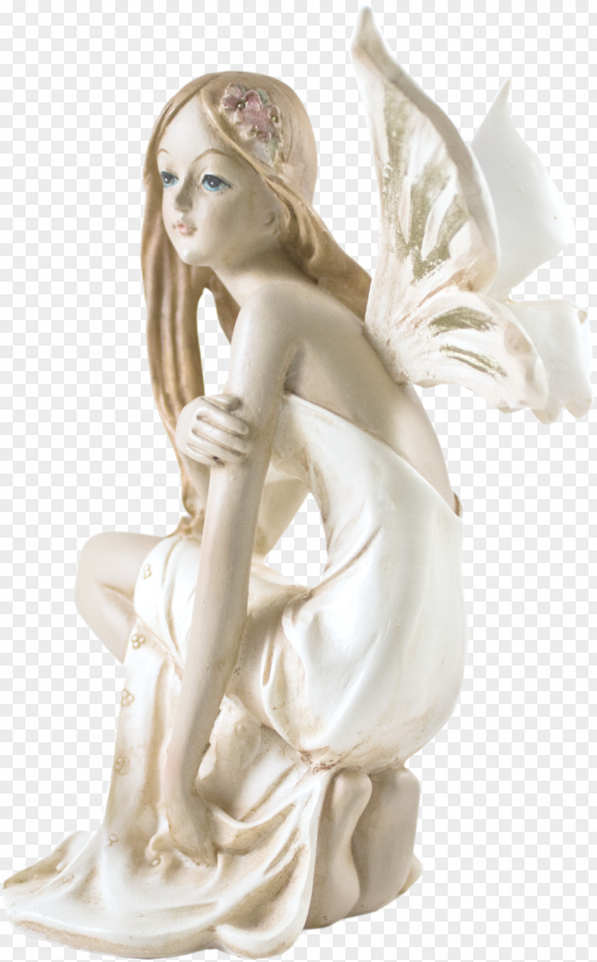 Beautiful Angel Sculpture Classical PNG