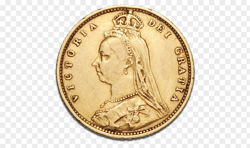 Coin Golden Jubilee Of Queen Victoria Royal Mint Sovereign PNG