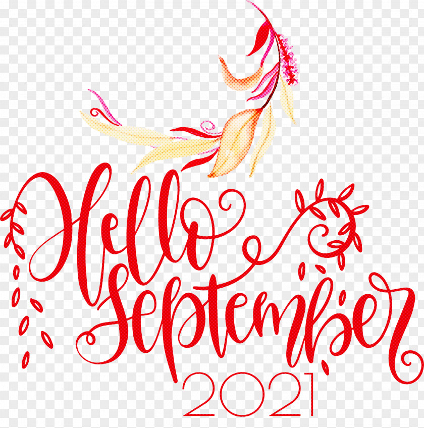 Hello September September PNG