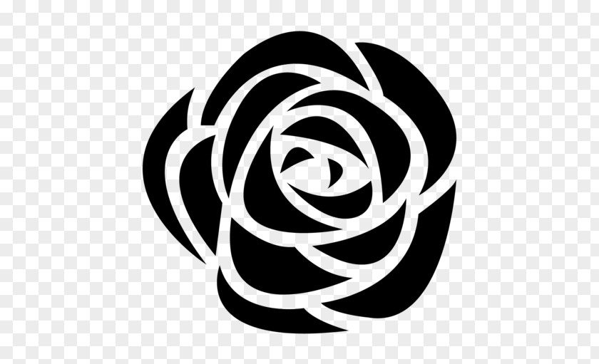 Passionate Vector Black Rose Clip Art PNG