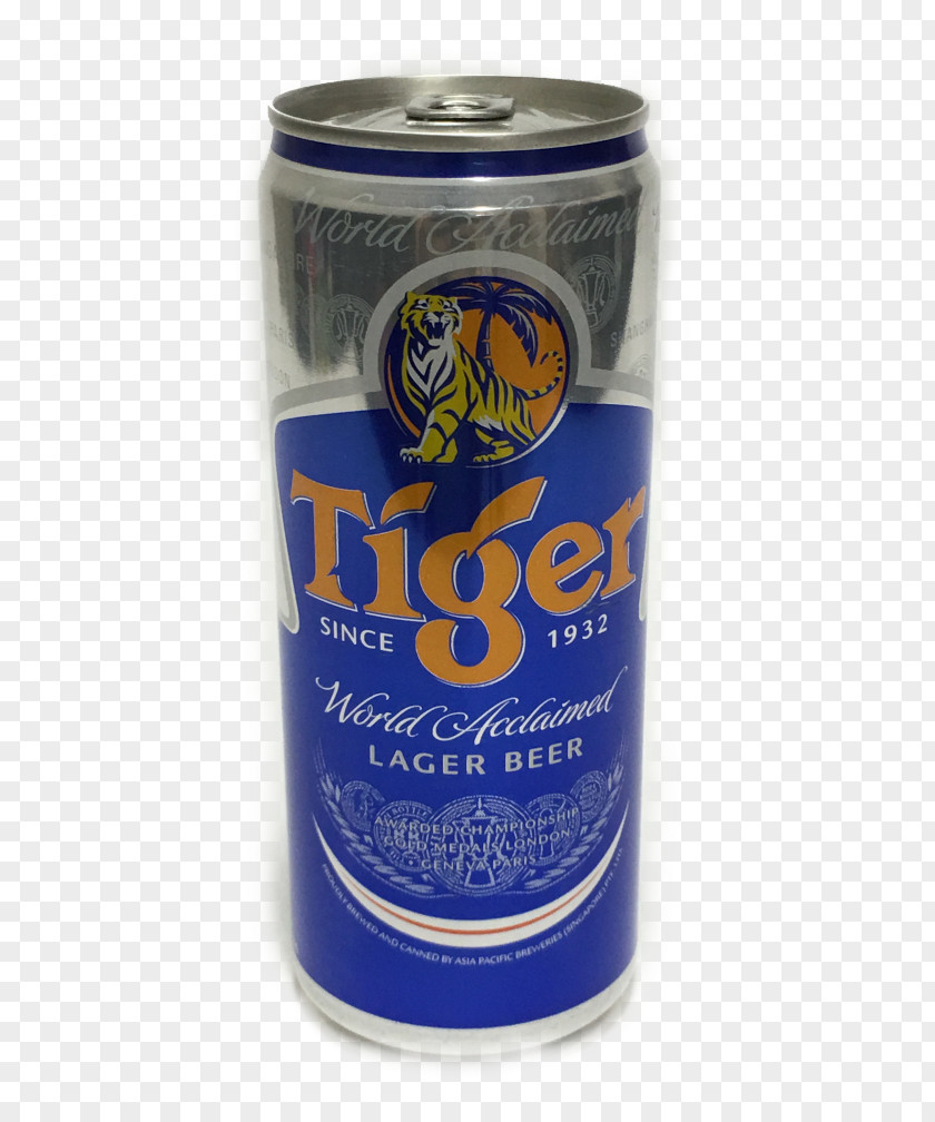 Tiger Beer Lager Heineken Asia Pacific Pilsner Aluminum Can PNG