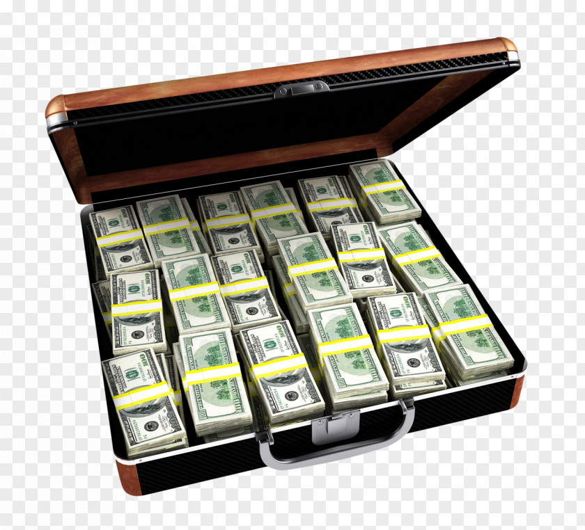 Case Full Of Dollar Data United States PNG