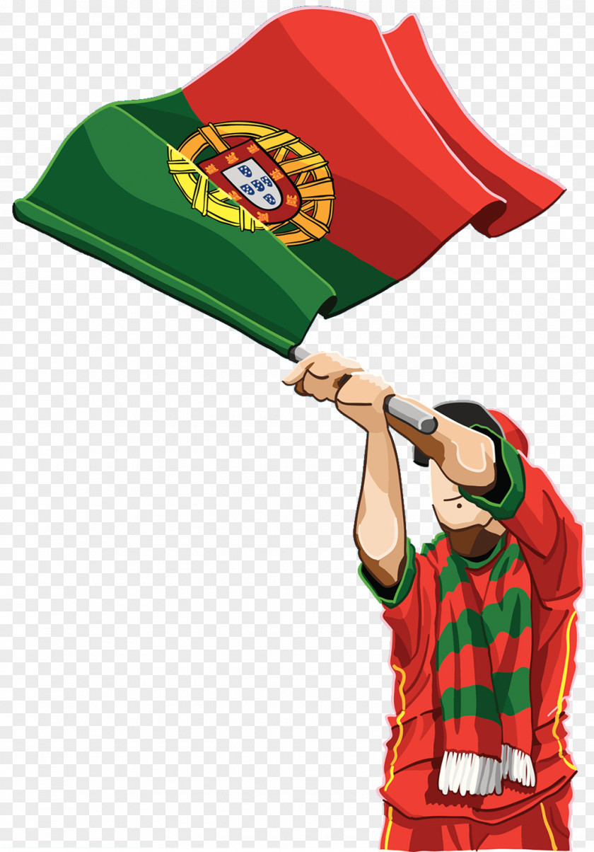 Football Portuguese Language Flag Background PNG