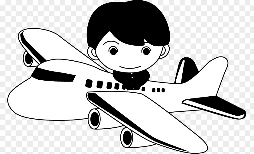 Airplane Illustration School Education Clip Art PNG