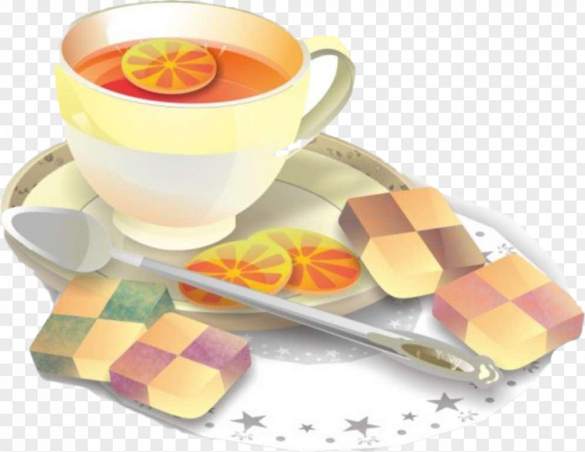 Colored Candy And Drinks Tea Coffee Dim Sum Merienda PNG