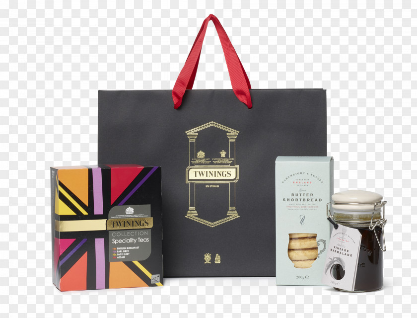 Gift Bag Earl Grey Tea English Breakfast Lady PNG