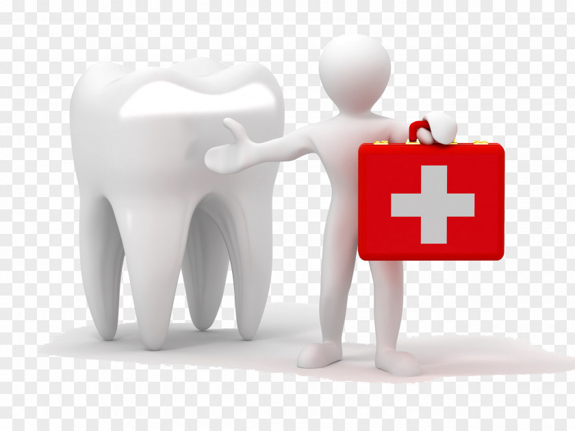 Holding A First Aid Kit 3D Creative Villain Dental Emergency Dentistry Toothache PNG
