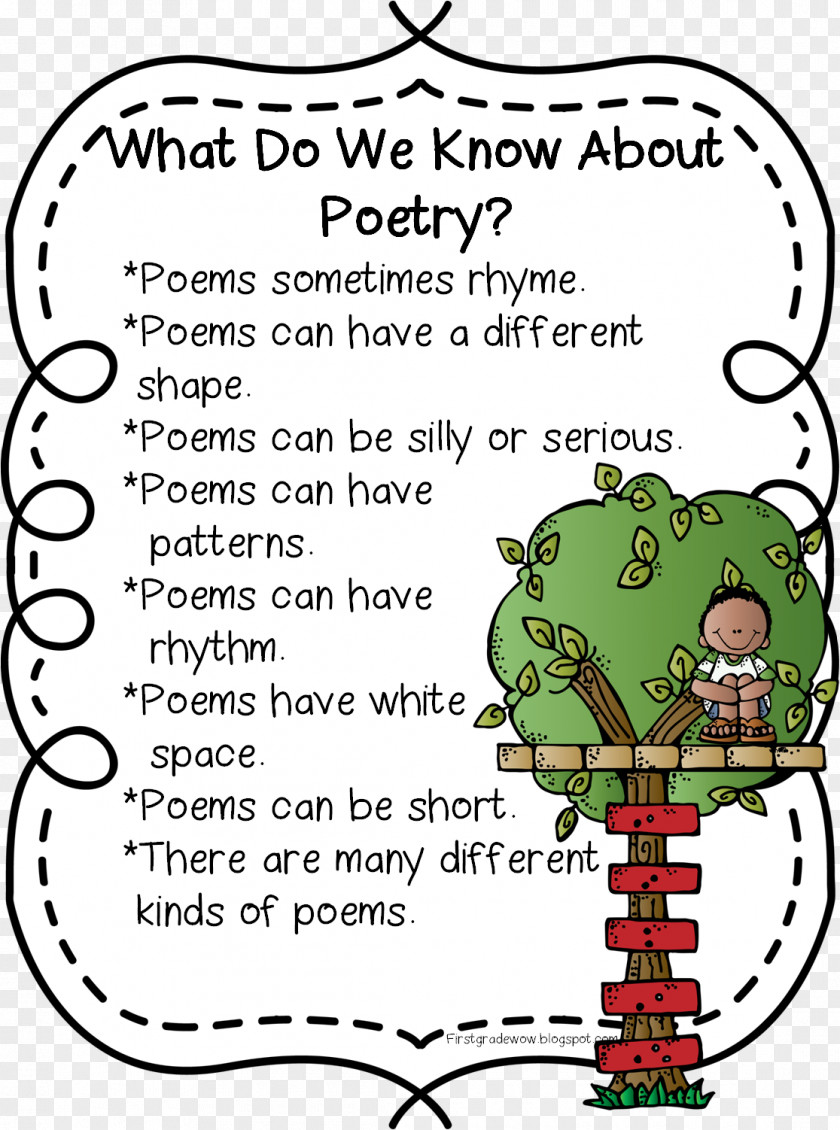National Poetry Month Pizza Poems Children's Writing PNG