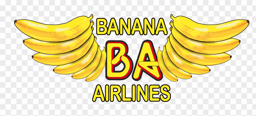 Banana Logo Junk Food Brand Font PNG