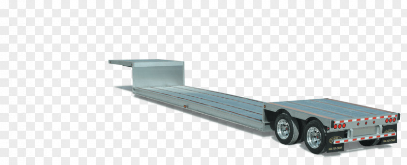 Building Trailer Flatbed Truck Lowboy Truckload Shipping PNG