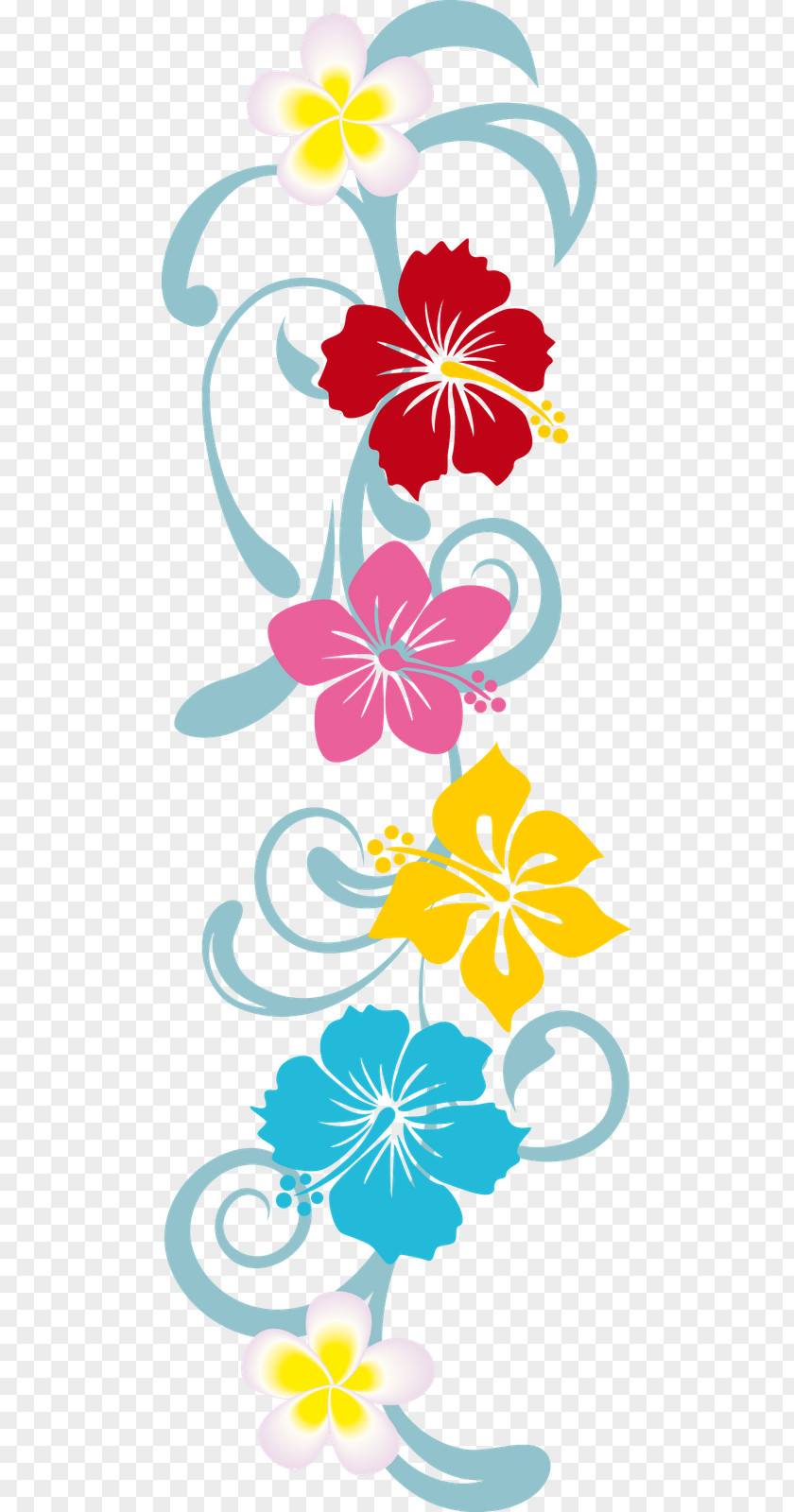 Dried Floral Design Pattern PNG