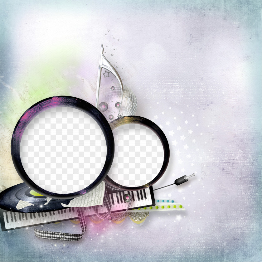 Graphic Design Piano Music PNG design Music, CD piano keys decorated circular frame clipart PNG