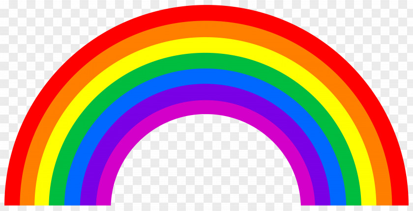 Hd Rainbow Cliparts ROYGBIV Color Clip Art PNG