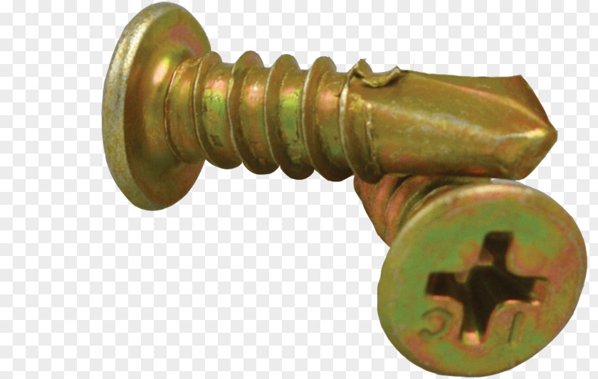 Screw Fastener Brass Bolt Washer PNG