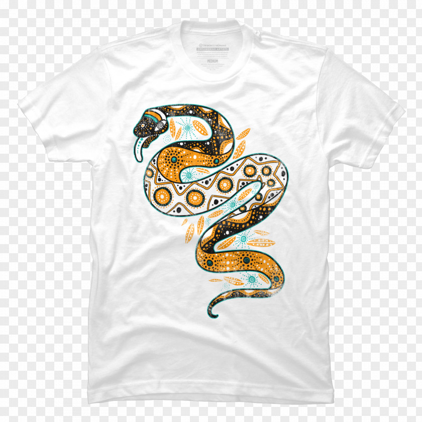 T-shirt Rainbow Serpent Snake Art PNG