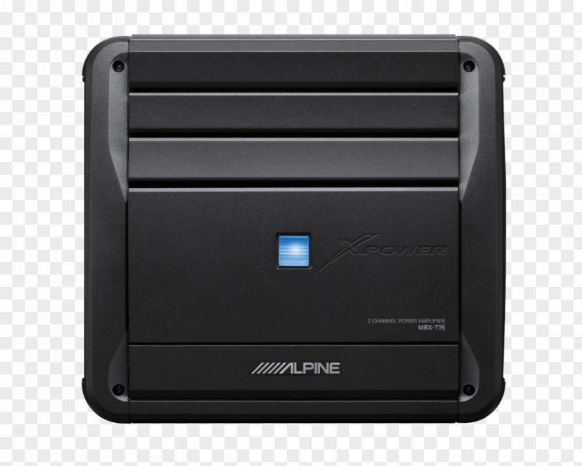 Alpine Audio Power Amplifier Electronics Vehicle PNG