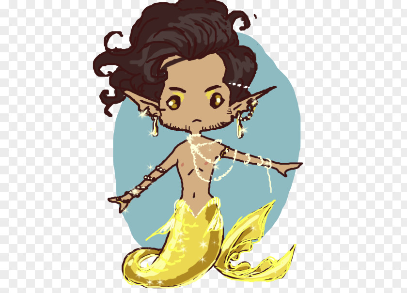 Beloved Ornament The Last Of Us Mermaid M Fairy Illustration Clip Art PNG