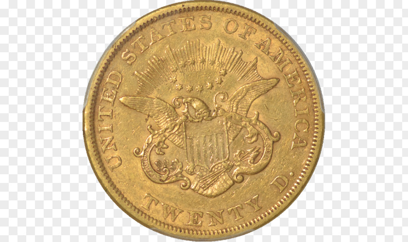 Eagle American Gold Coin Dollar PNG