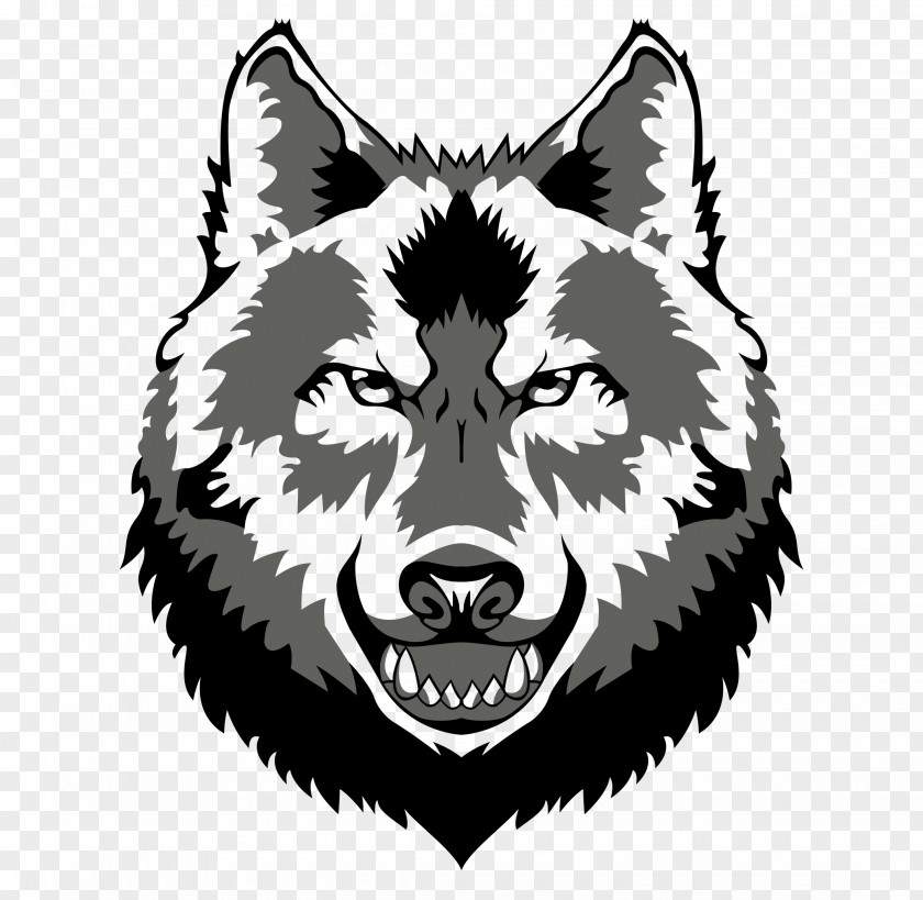 Great White Wolf Gray Drawing Character Person Art PNG