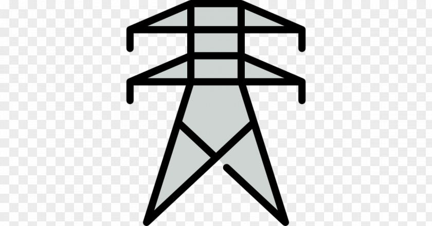 High Voltage Electric Power Transmission Tower Overhead Line Electricity PNG