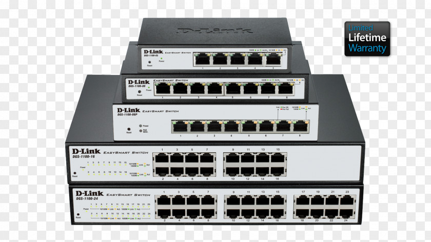 Switch Power Over Ethernet Network D-Link Port Gigabit PNG