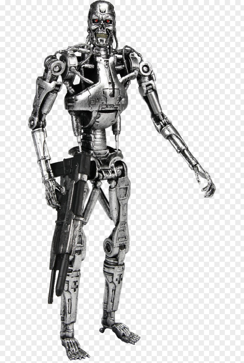 Arnold Schwarzenegger Terminator T-1000 Action & Toy Figures National Entertainment Collectibles Association Endoskeleton PNG