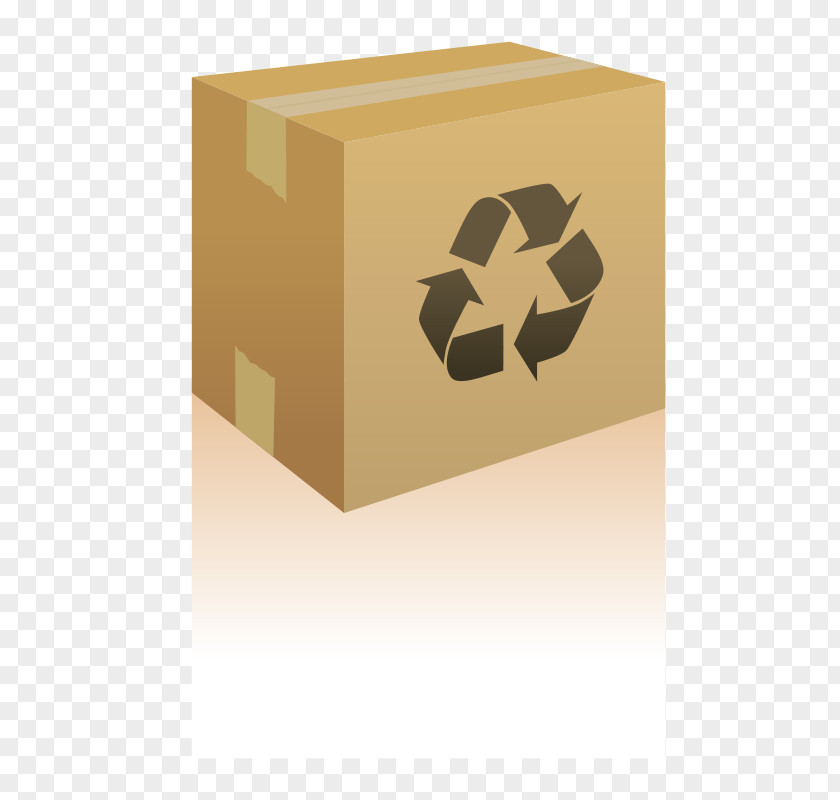 Cardboard Box Psd Files Clip Art Recycling Symbol Paper PNG