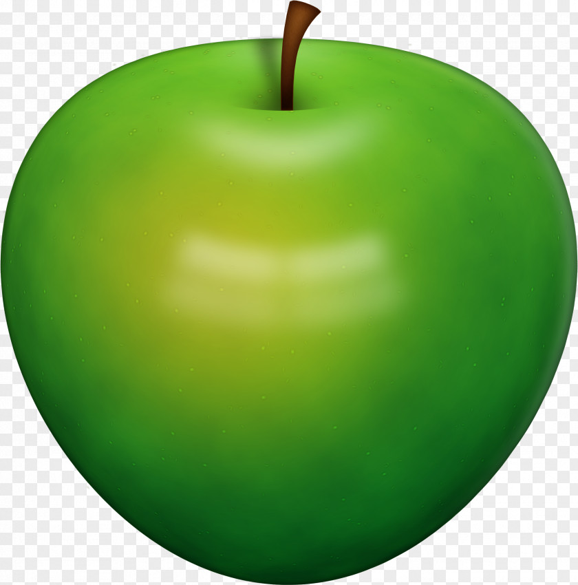 Green Apple Icon Clip Art PNG
