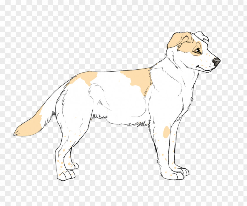 Puppy Dog Breed German Shepherd Companion Line Art PNG