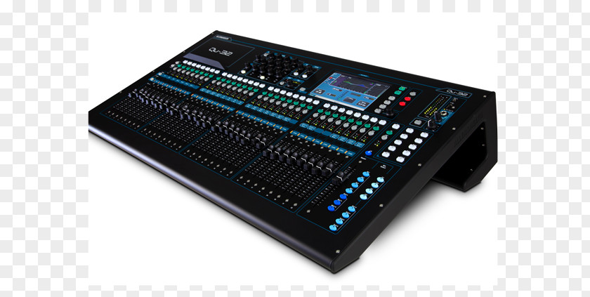 QUÍMICA Audio Mixers Digital Mixing Console Allen & Heath QU-32 QU-16 PNG