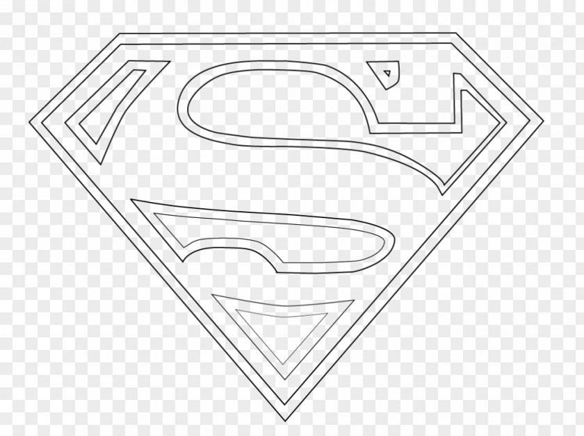Superman Logo Batman Superhero Coloring Book PNG