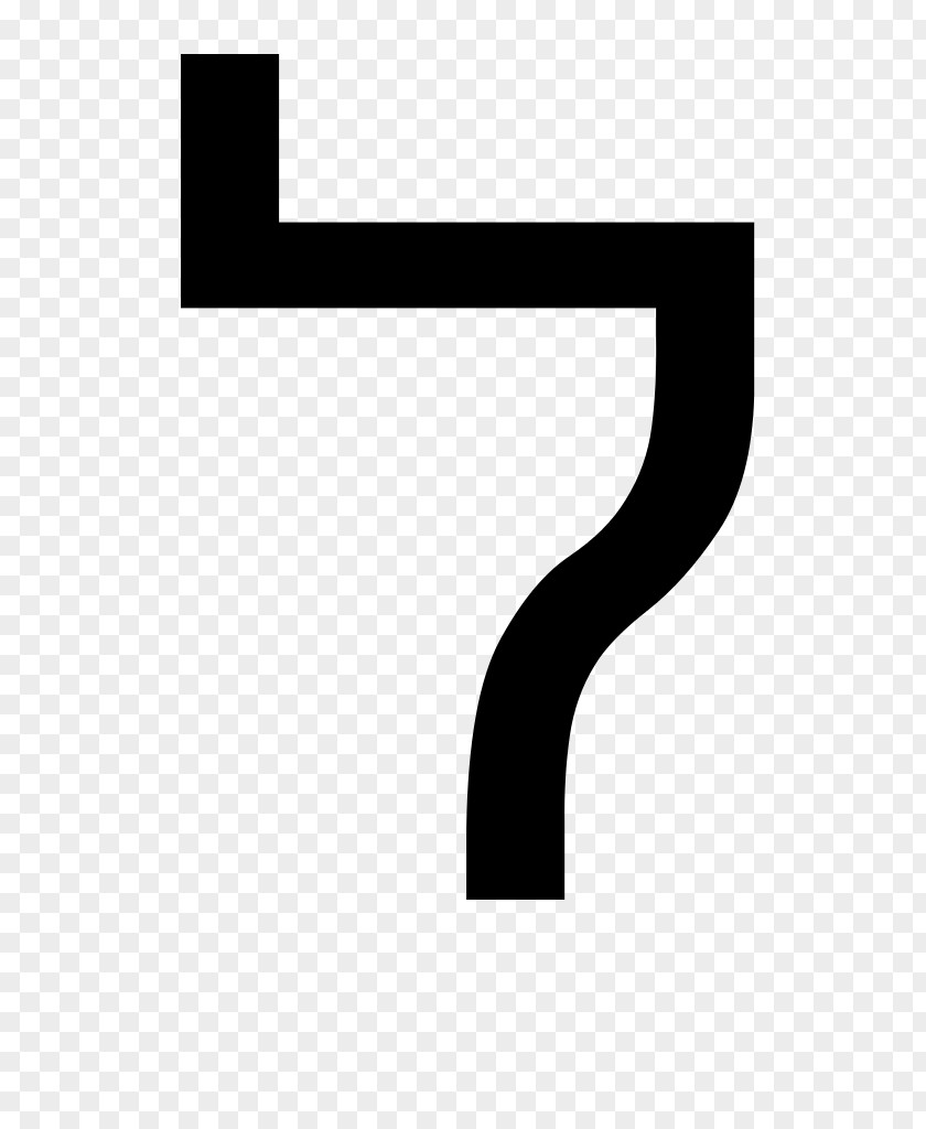 W Letter Lamedh Hebrew Alphabet Qoph PNG