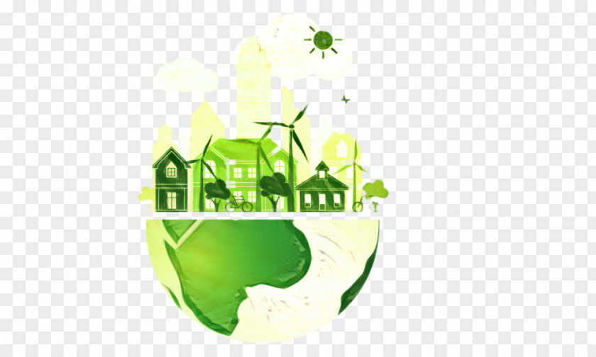 World Plant Green Leaf Logo PNG