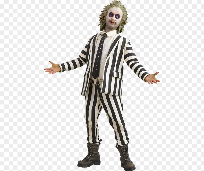 Action Figure Michael Keaton Beetlejuice 1:6 Scale Modeling & Toy Figures Sideshow Collectibles PNG