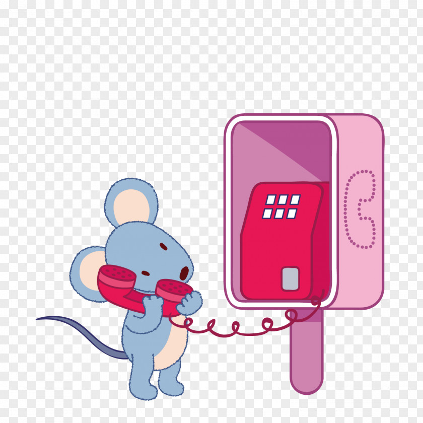 Call The Little Mouse Telephone Booth Google Images PNG