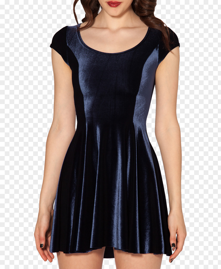 Dress Little Black Neckline Sleeve Miniskirt PNG