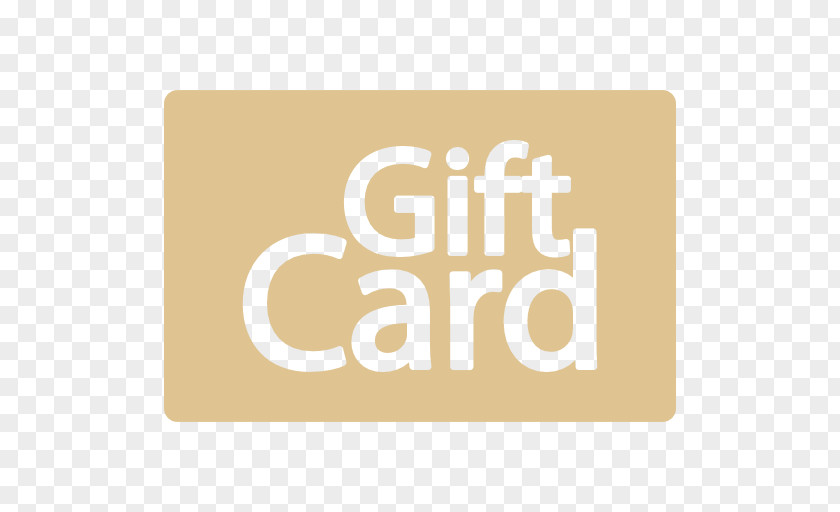 Gift Card Logo Voucher PNG