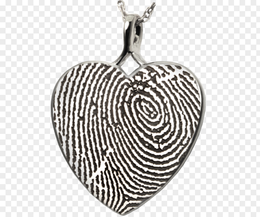Heart Fingerprint Locket Necklace Charms & Pendants Gold Jewellery PNG