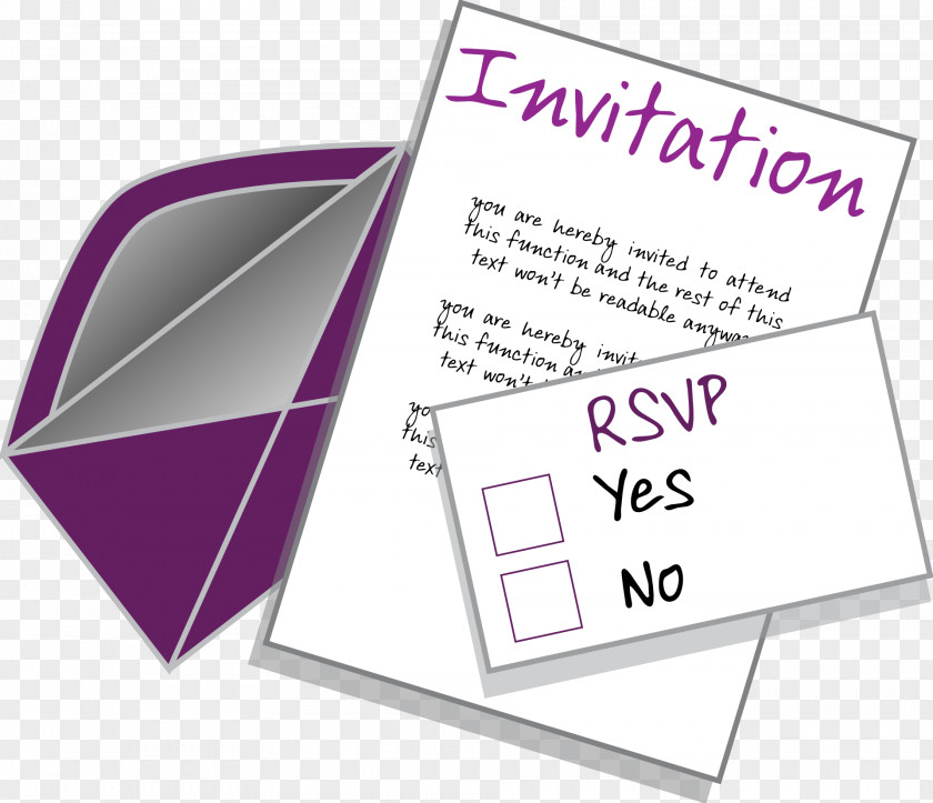 Invitation Wedding Party Clip Art PNG