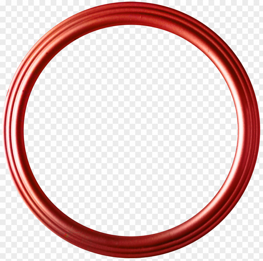 Red Circle Disk Shape PNG