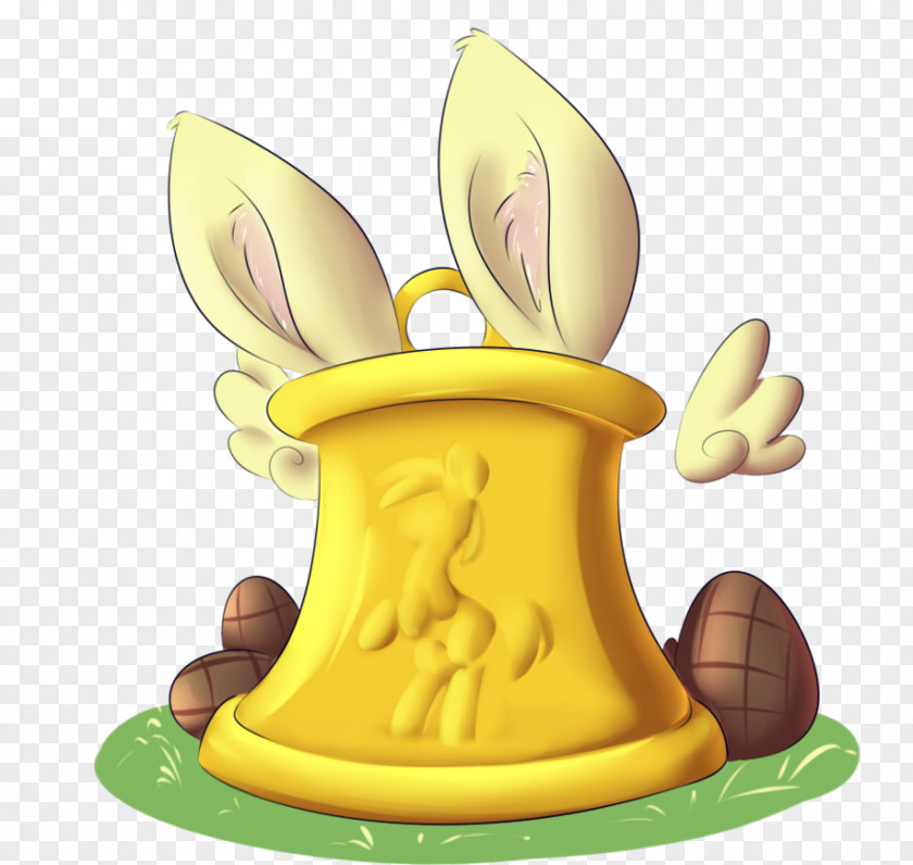 Easter Bunny Food Cartoon Figurine PNG